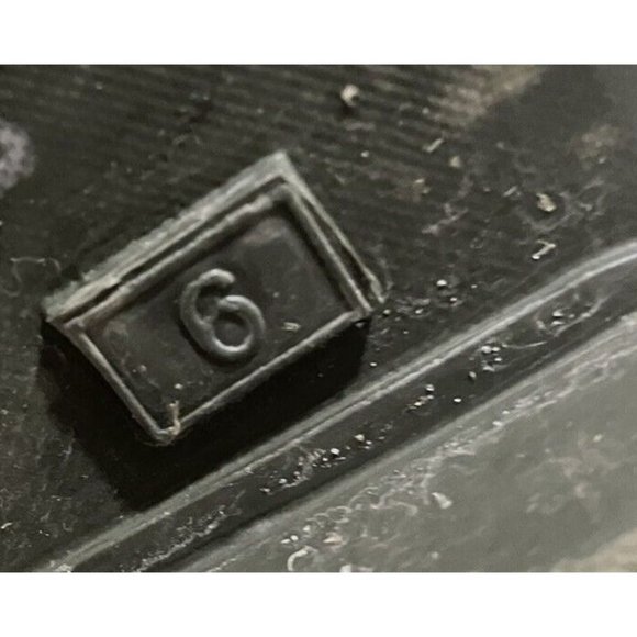 unbranded Women's  Size 6 green Rainbow Mid Calf  pull-on Rain Rubber Boots - Picture 7 of 7